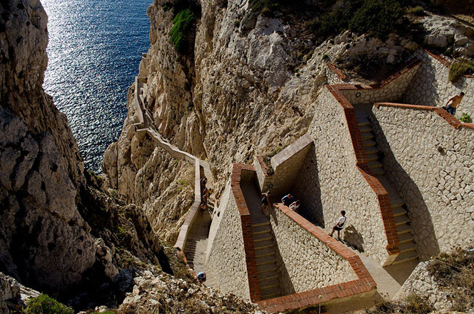 Escala del cabirol, Capo Caccia, Sardegna, Alghero