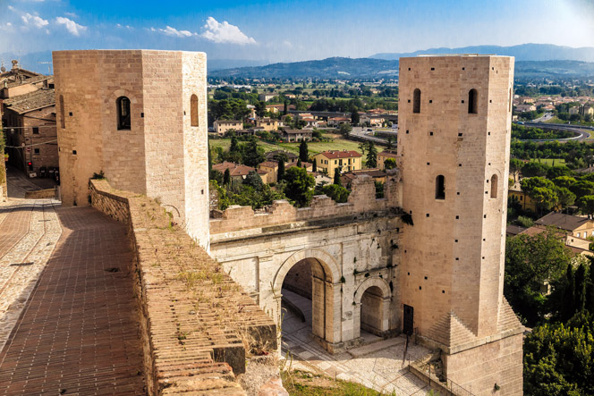 Le Torri di Properzio, a Spello - The Propertius Towers in Spello