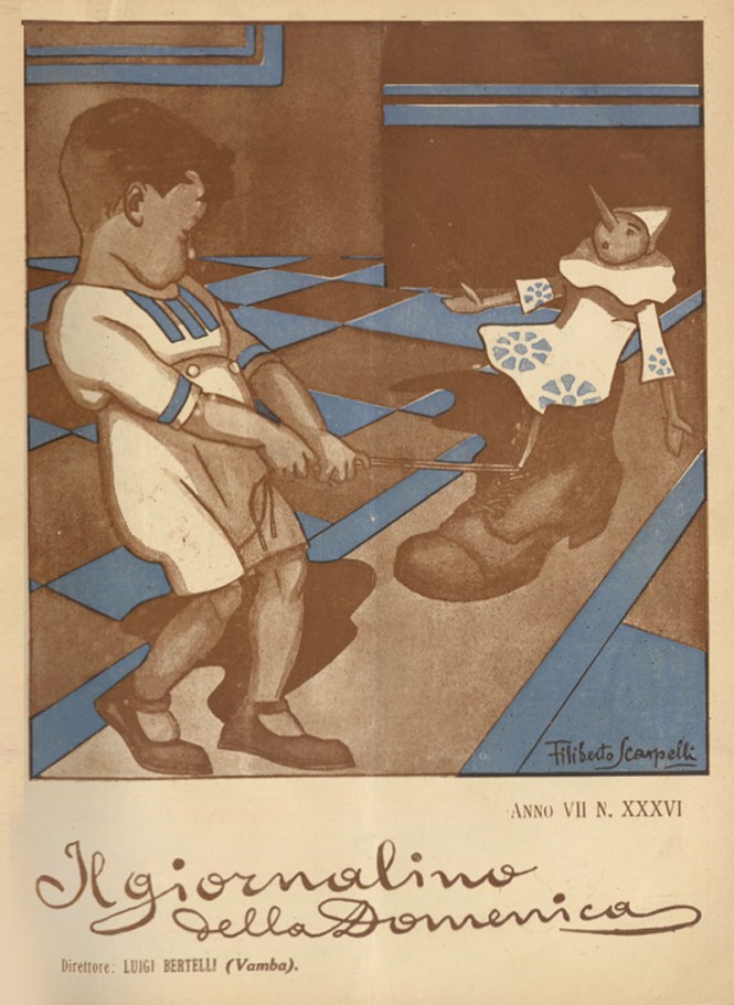 Filiberto Scarpelli e Il Giornalino della Domenica