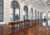 Fendi, mostra Giuseppe Penone, Matrice, Palazzo Civiltà italiana, Roma